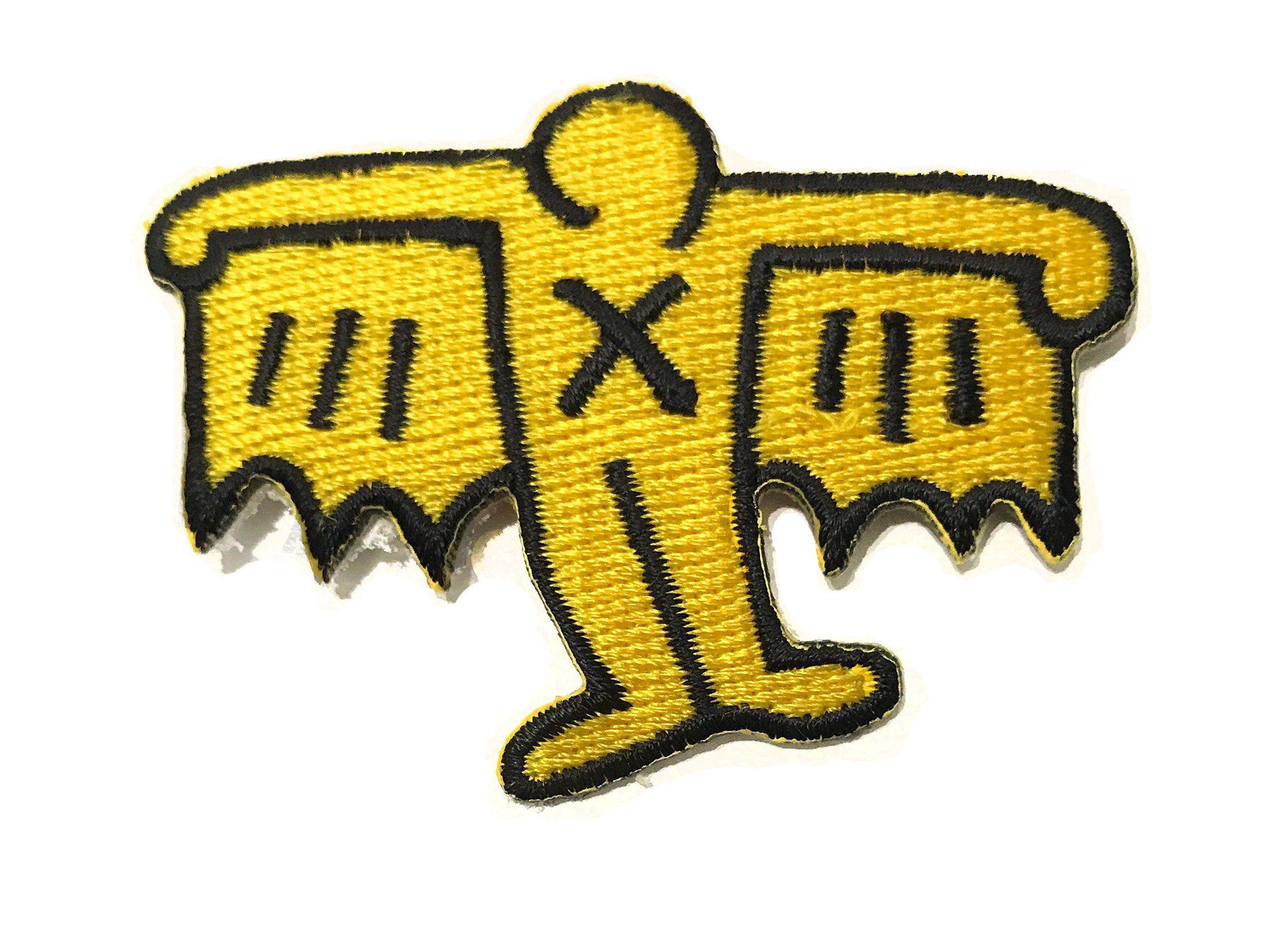 Yellow Angel Logo - Iron-On Patch [Angel - Yellow] by Keith Haring Pop Shop - Galerie F