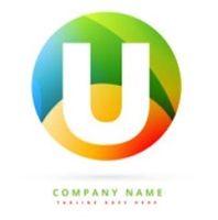 Colorful U Logo - Circular colorful initial U Logo Vector (.AI) Free Download