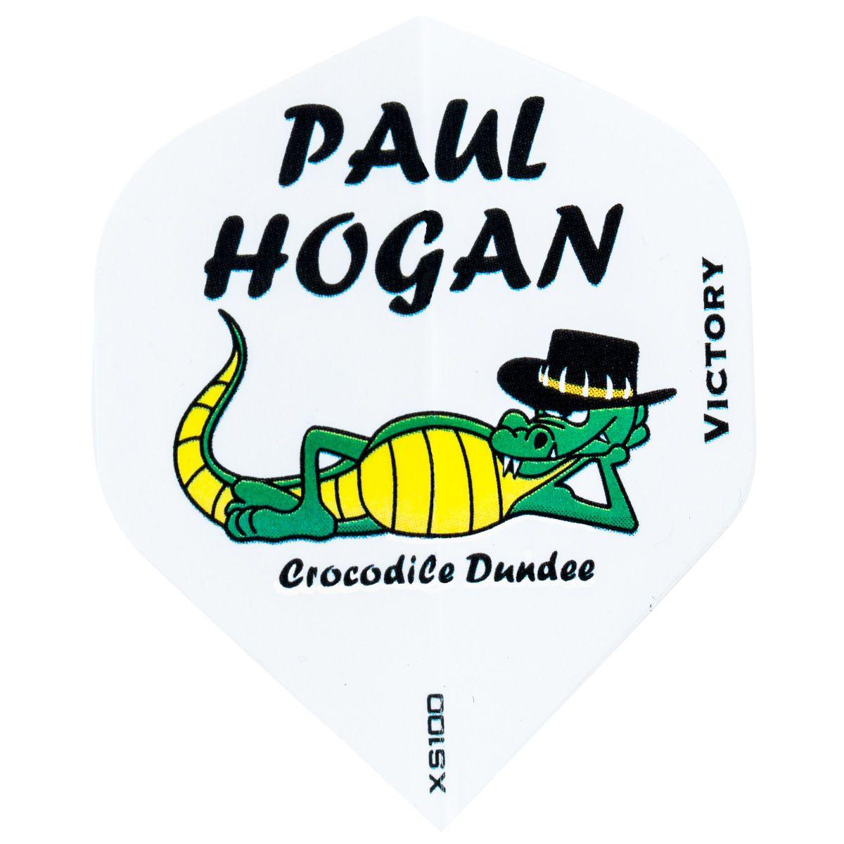 Crocodile Dundee Logo - Paul Hogan Crocodile Dundee Extra Strong Dart Flights | Double Top ...