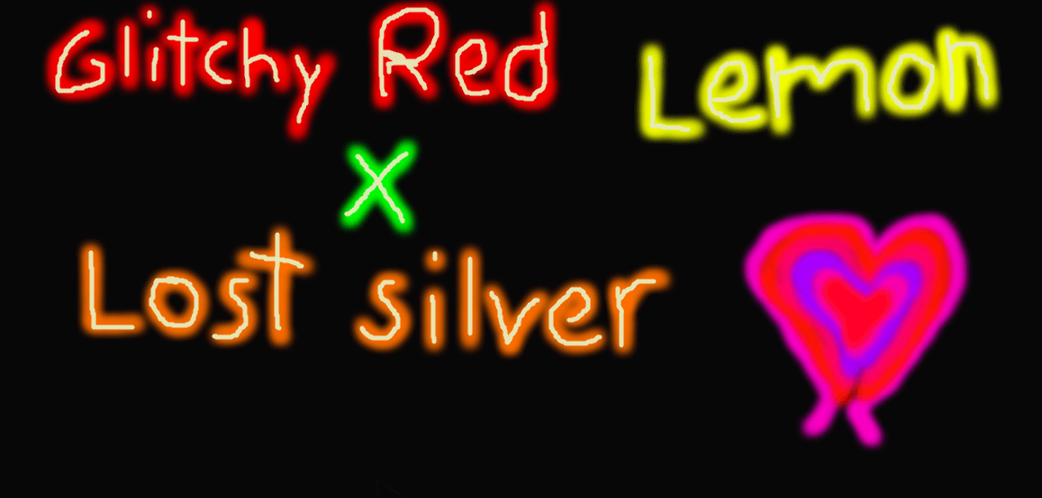 Silver & Red X Logo - Glitchy red x Lost silver by VampiricCross on DeviantArt