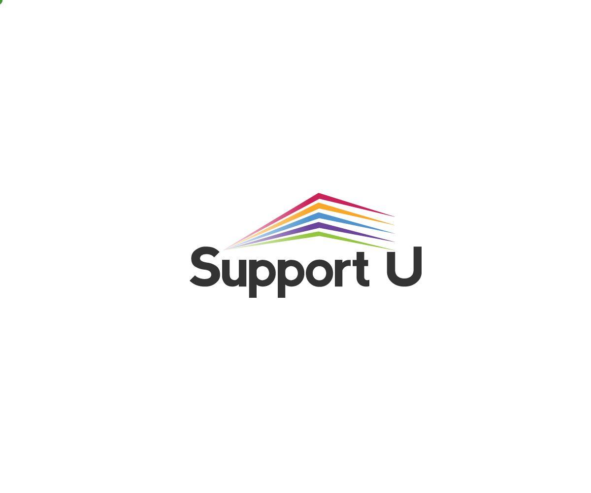 Colorful U Logo - Modern, Colorful, It Service Logo Design for Support U by ergo ...