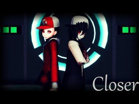 Silver and Red X Logo - MMD X Creepypasta} Closer {Glitchy Red x Lost Silver} - YouTube