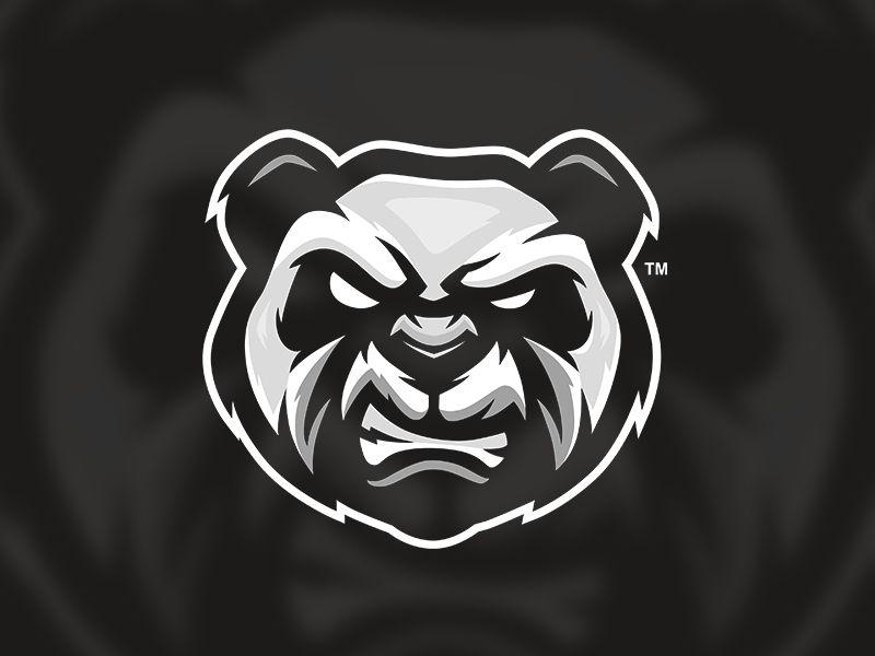 Cool Panda Gaming Logo - GG Panda
