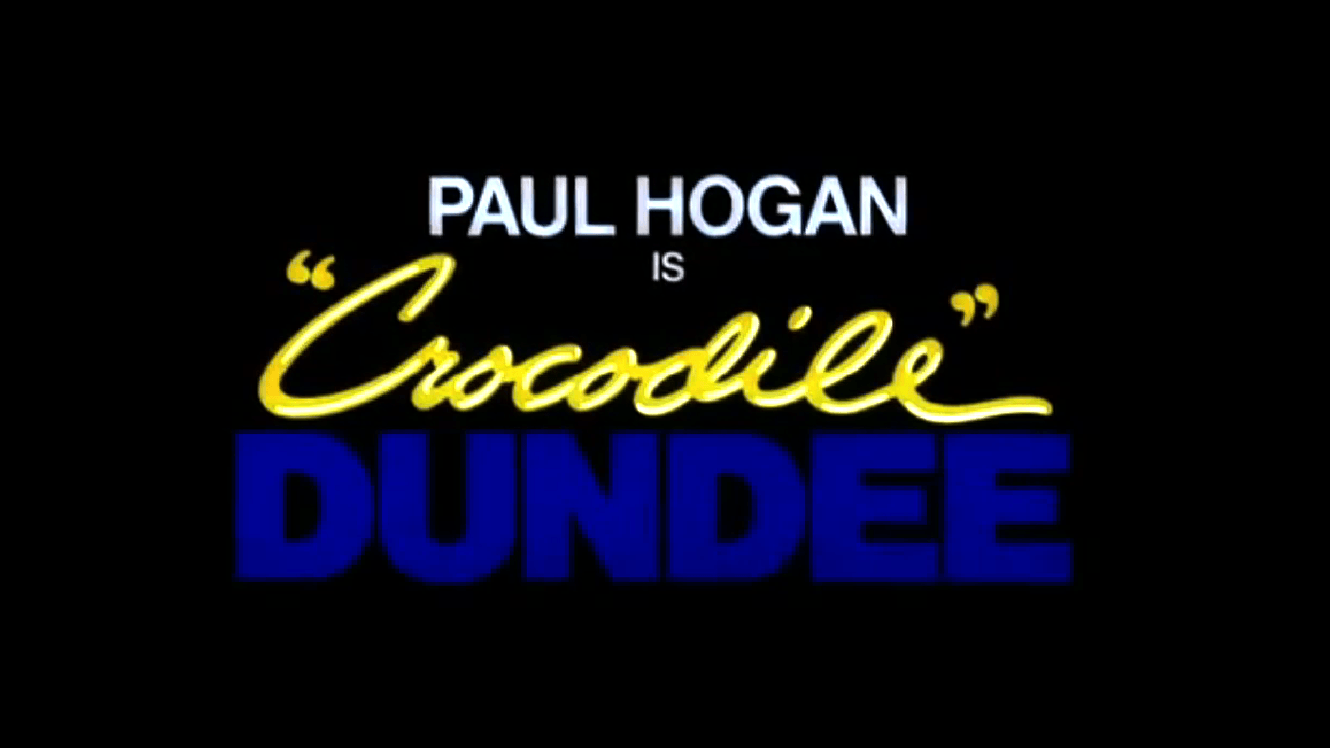 Crocodile Dundee Logo - Crocodile Dundee