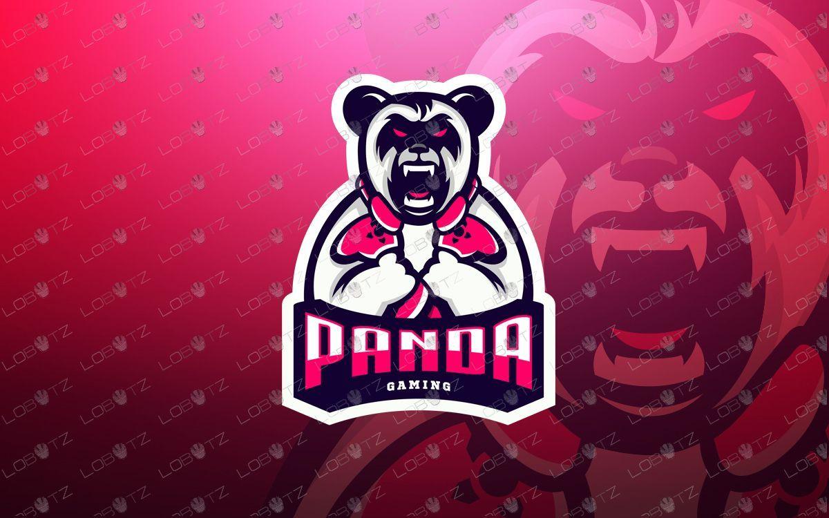Cool Panda Gaming Logo - Gamer Panda Mascot Logo Gamer Panda eSports Logo Gaming Logo ...