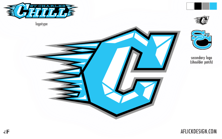 Chill Logo - St. Charles Chill Unveil Logos — icethetics.co