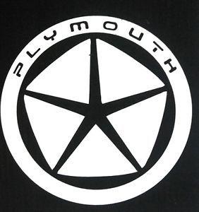 Plymouth Car Logo - Plymouth Car Logo Vinyl Decal Sticker 61041z