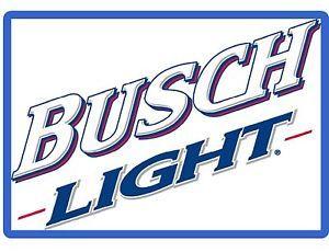 Busch Light Logo - Busch Light Beer Logo Refrigerator / Tool Box Magnet