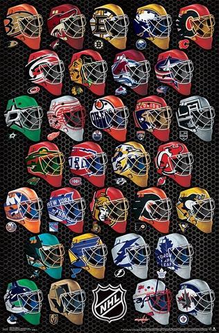 NHL Team Logo - The NHL Hockey Universe All 31 Team Logos Goalie Masks Official ...