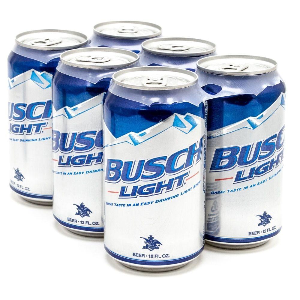 Busch Light Logo - Busch Light Can Pack. Beer, Wine and Liquor