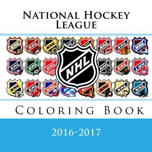 NHL Team Logo - National Hockey League Coloring Book: All 30 NHL team logos to color ...