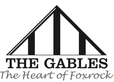 Black and White Restaurant Rectangle Logo - The Gables Restaurant Foxrock
