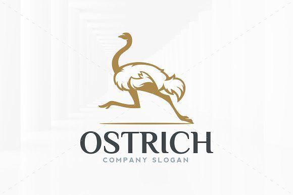 Ostrich Logo - Ostrich Logo Template ~ Logo Templates ~ Creative Market
