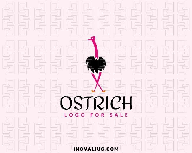 Ostrich Logo - Ostrich Logo Template For Sale | Inovalius