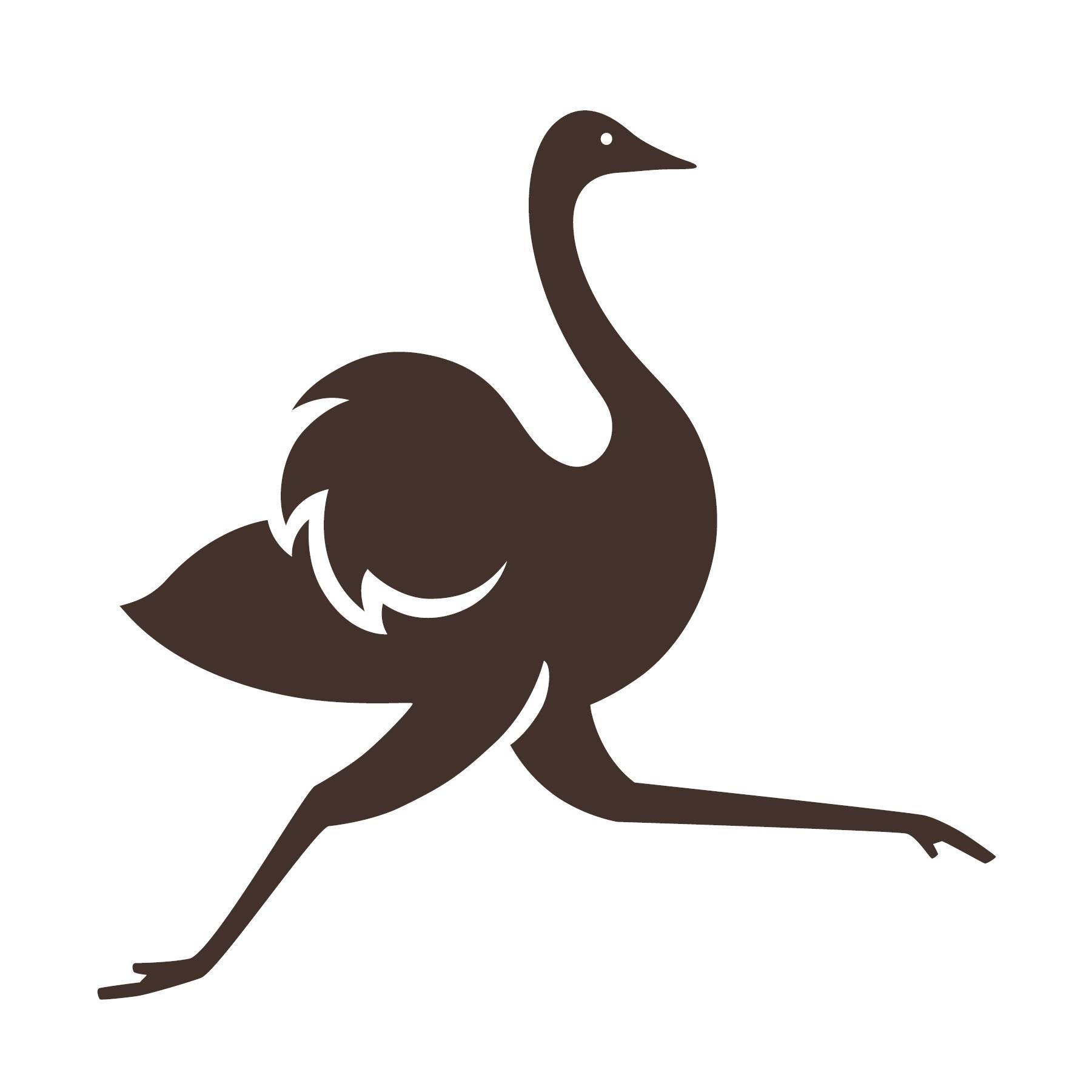 Ostrich Logo - Ostrich Logo | Skillshare Projects