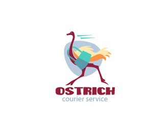 Ostrich Logo - Logopond - Logo, Brand & Identity Inspiration (ostrich courier)