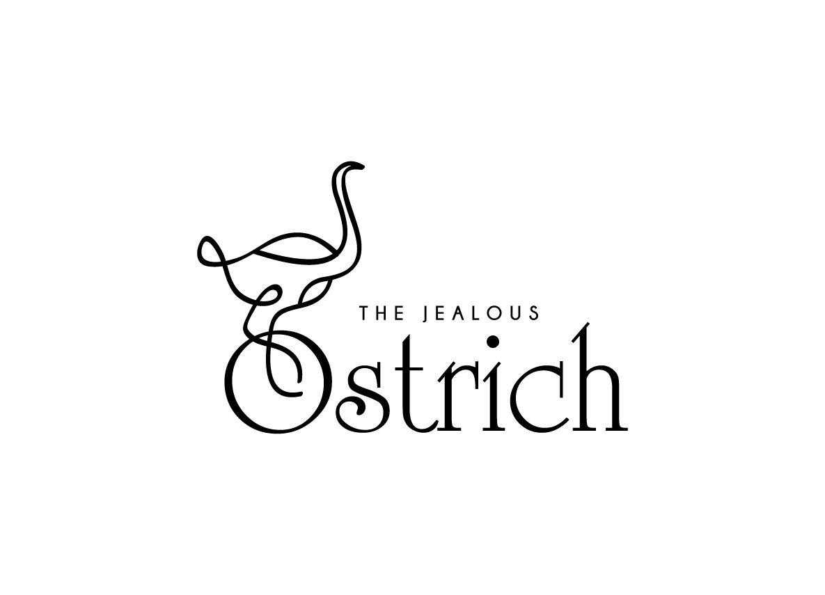 Ostrich Logo - Elegant, Playful Logo Design for The Jealous Ostrich by hih7 ...