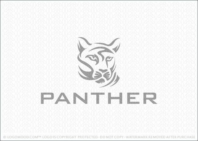 Panther Head Logo - Readymade Logos Panther Head