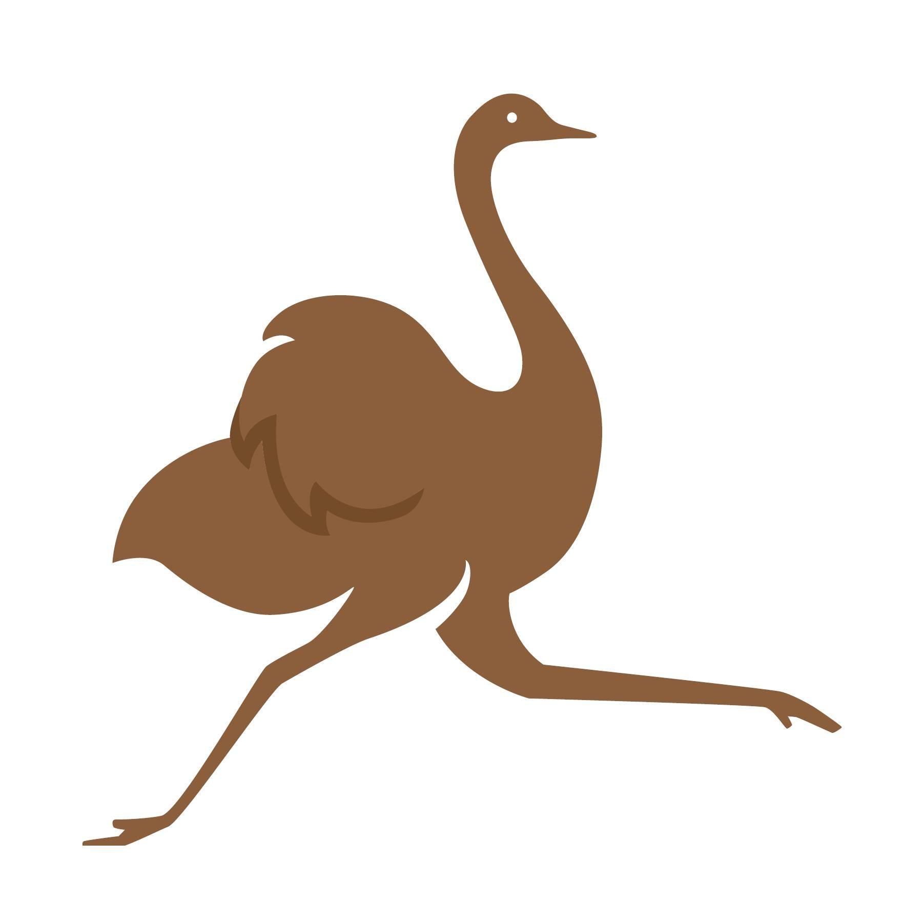 Ostrich Logo - Ostrich Logo | Skillshare Projects