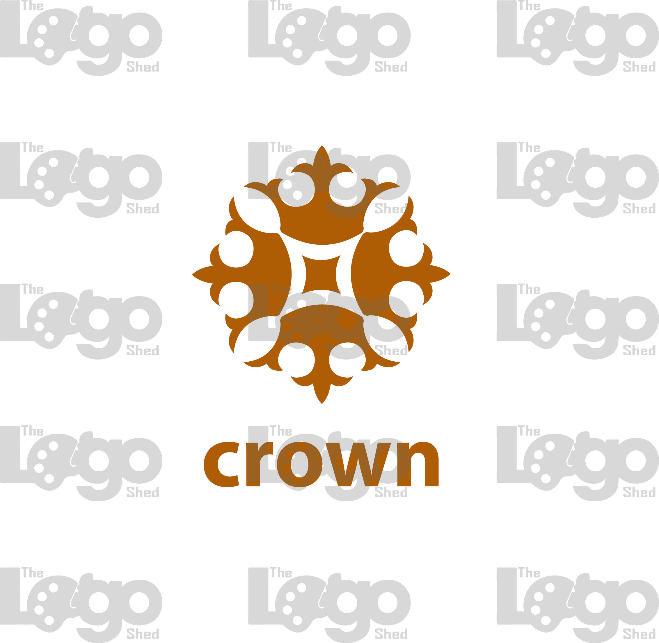 Brown Crown Logo - Brown Crown Logo. The Logo Shed