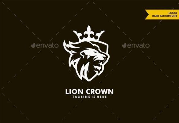 Lion Crown Logo - 19+ Crown Logos – Free PSD, EPS, AI, InDesign, Word, PDF Format ...