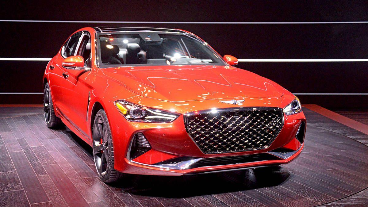Red Genesis Car Logo - Here's the 2019 Genesis G70 sports sedan, ready to do battle with ...