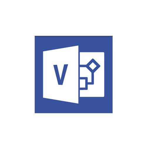Microsoft Visio Logo - Microsoft Visio Standard 2019 (Non Profit License)