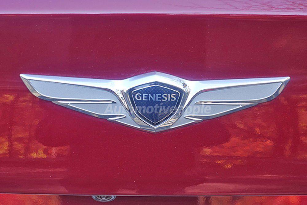 Red Genesis Car Logo - AutomotiveApple 86330B1600 Rear Trunk Emblem For Hyundai