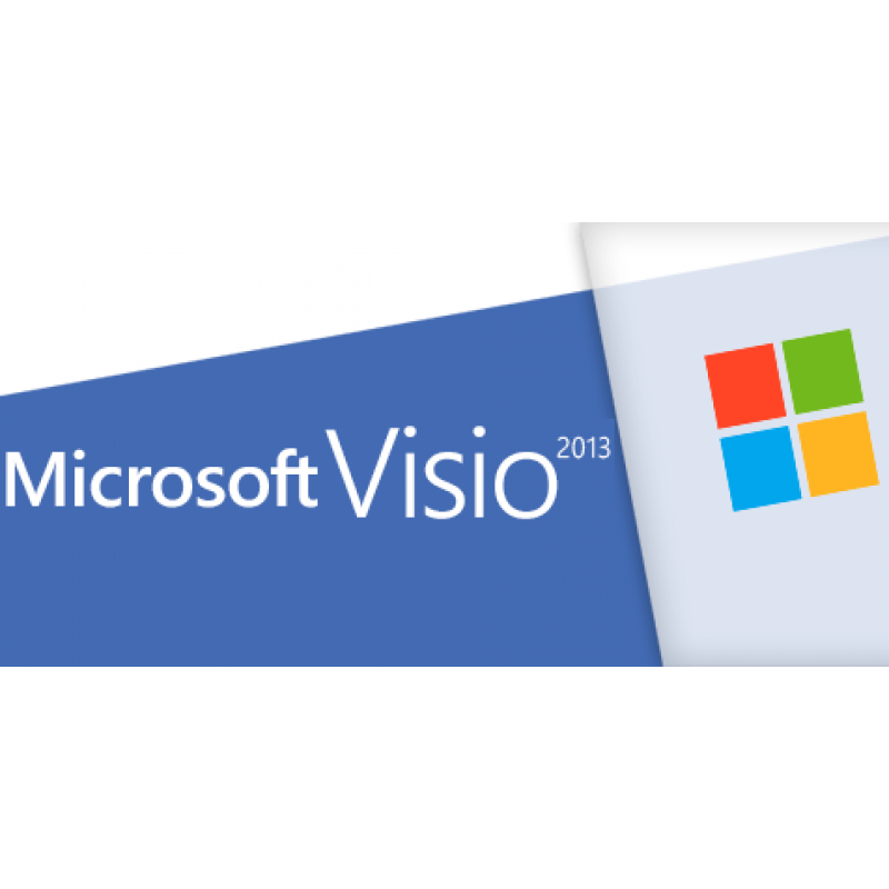 Microsoft Visio Logo - Microsoft Visio Professional 2013 Medialess