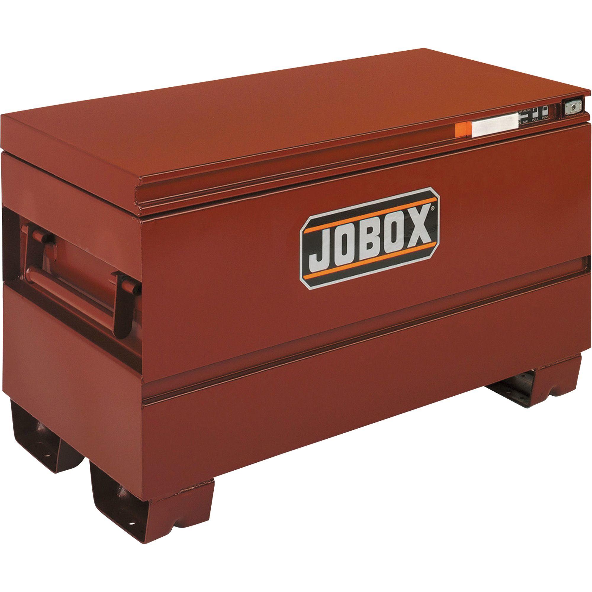 Jobox Logo - Jobox 42in. Heavy-Duty Steel Chest — Site-Vault Security System ...