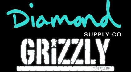 Grizzly Skateboard Logo - Fresh Grizzly and Diamond product instore - ATBShop Skate Warehouse