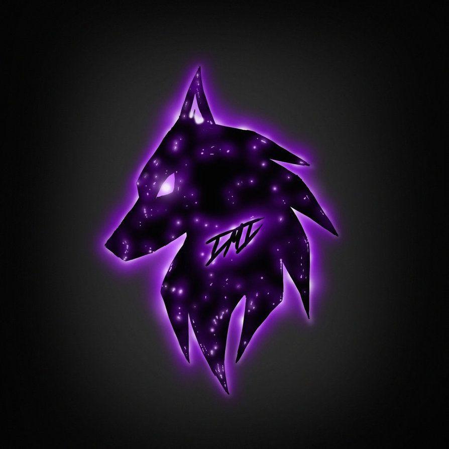 Animated Wolf Logo Logodix - neon purple wolf roblox