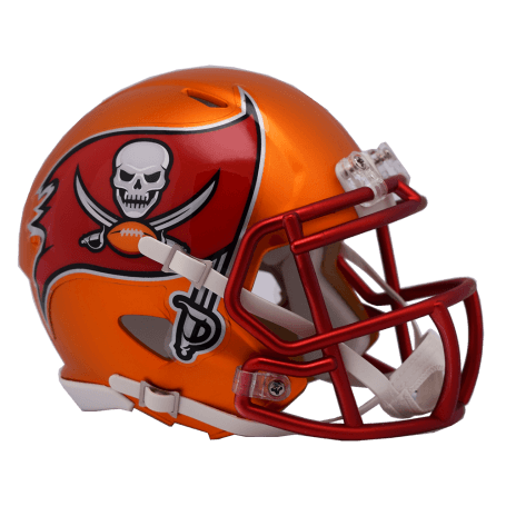 NFL Buccaneers Logo - Tampa Bay Buccaneers Blaze Alternate Speed Mini Helmet