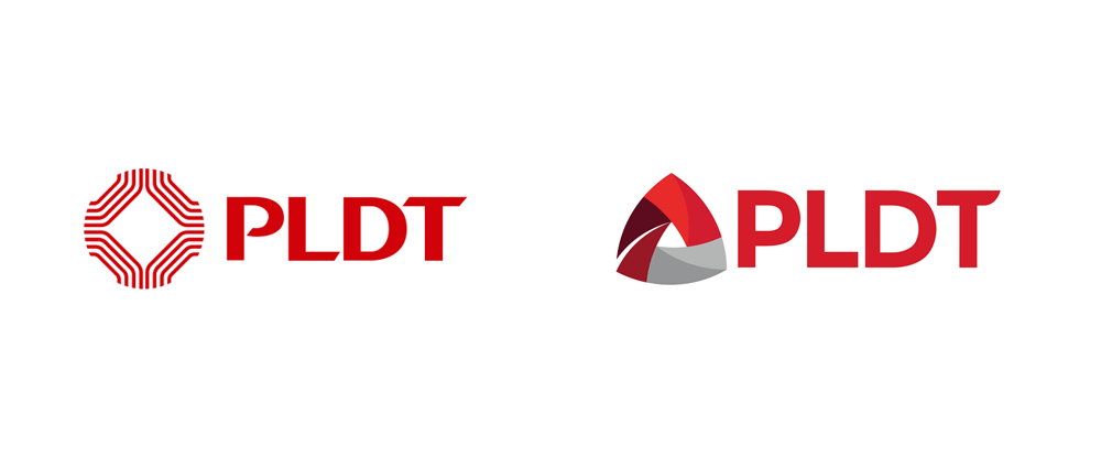 Triangle Brand Logo - Brand New: New Logos for PLDT and Smart