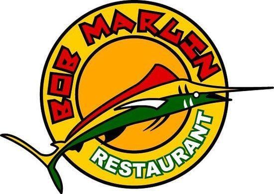 Bob Restaurant Logo - Logo of Bob Marlin Restaurant and Grill, Naga