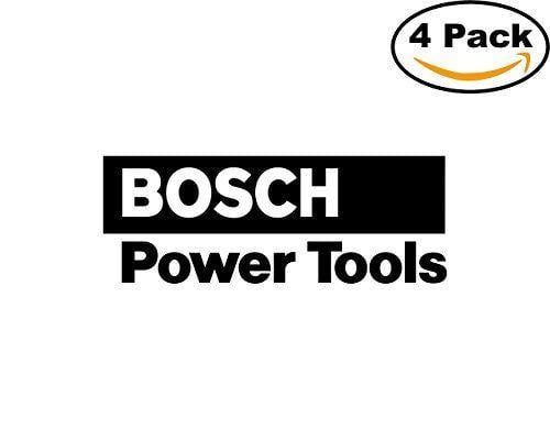 Bosch Tools Logo - Bosch Power Tools Logo 4 Stickers 4X4 inches Car Bumper Window