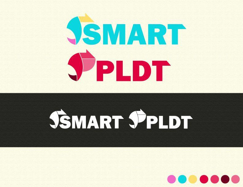 PLDT Logo - Entry by wrenfollowbckr7 for Redesign SMART Communications