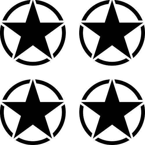 Army MP Logo - Self Adhesive Stars Logo US ARMY MP Car Tuning Decal Sticker Die Cut