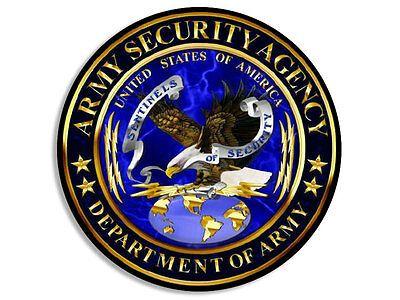 Army MP Logo - INCH ROUND US Military Police Corps RETIRED Seal Sticker -decal