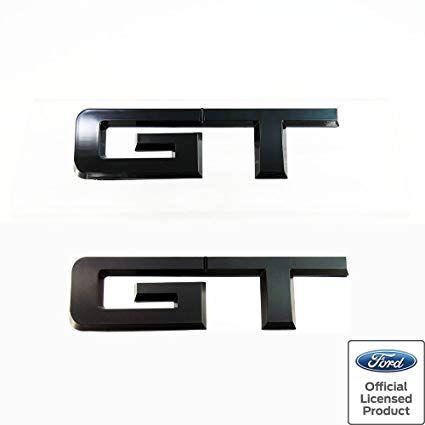 Ford Mustang 5.0 Logo - Amazon.com: 2015-2017 Mustang GT Rear Emblem Gloss Black Ford ...