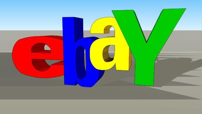 eBay Logo - Ebay Logo | 3D Warehouse