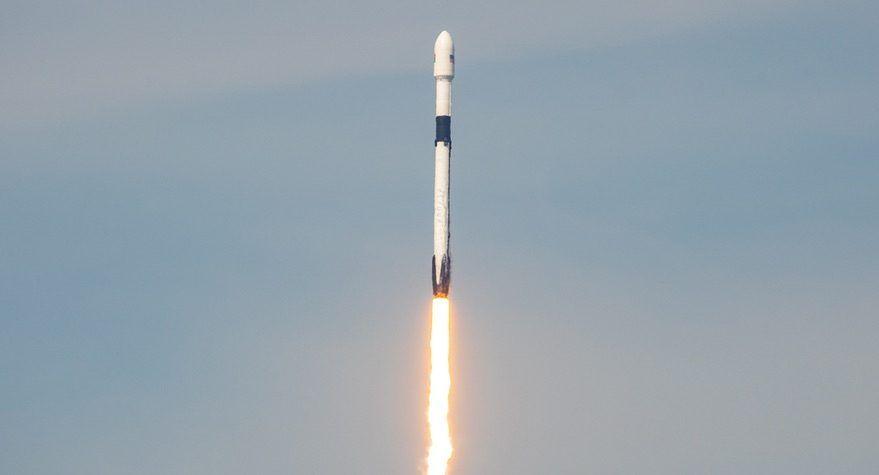 Falcon 9 Rocket Logo - SpaceX launches Bangladeshi satellite on debut Block 5 Falcon 9 ...