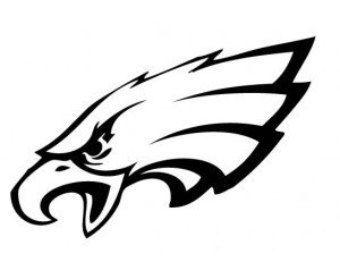 Black and White Eagle Football Logo - Image result for eagles black and white logo | auto bio poem nick ...