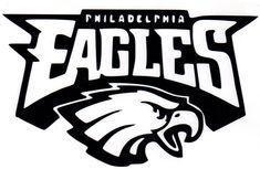 Black and White Philadelphia Eagles Logo - how to draw the Philadelphia eagles logo | Miscellaneous ...