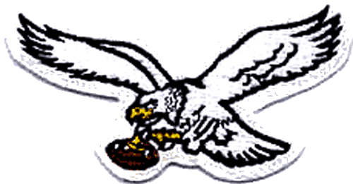 Black and White Eagle Football Logo - Philadelphia Eagles Alternate Logo - National Football League (NFL ...
