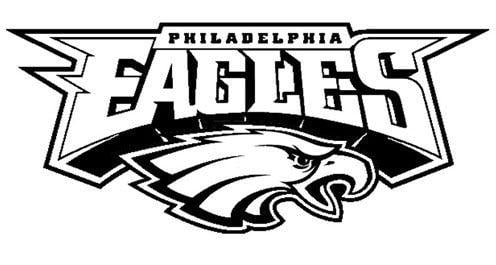 Black and White Philadelphia Eagles Logo - Philadelphia eagles clipart black and white » Clipart Station