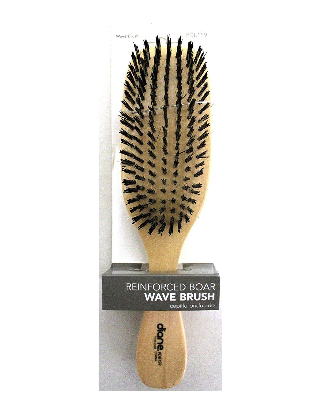 Diane Brush Logo - Barber. Diane Reinforced Boar Wave Brush 9”