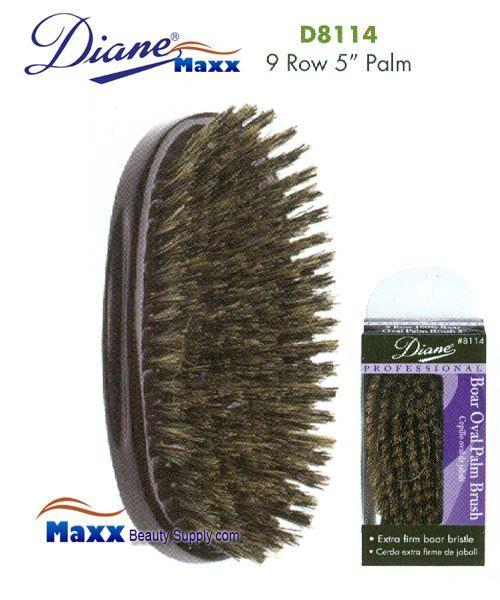 Diane Brush Logo - Diane Brush D8114 100% Boar 9 Row Palm Brush - $4.99
