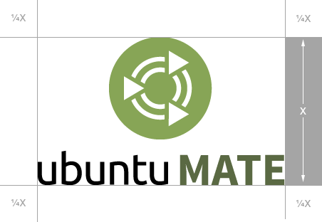 With Green Circle Brand Logo - Logo Guidelines | Ubuntu MATE