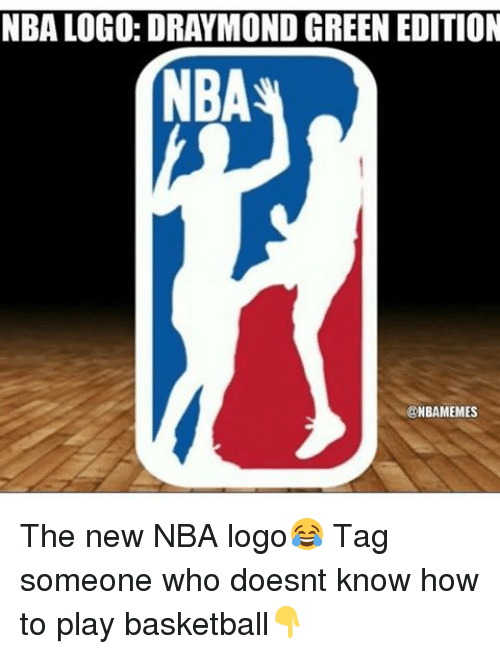 New NBA Logo - NBA LOGO ORAYMOND GREEN EDITION NBA the New NBA Logo